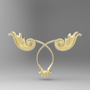 3d STL Model for CNC Decor Element (224)