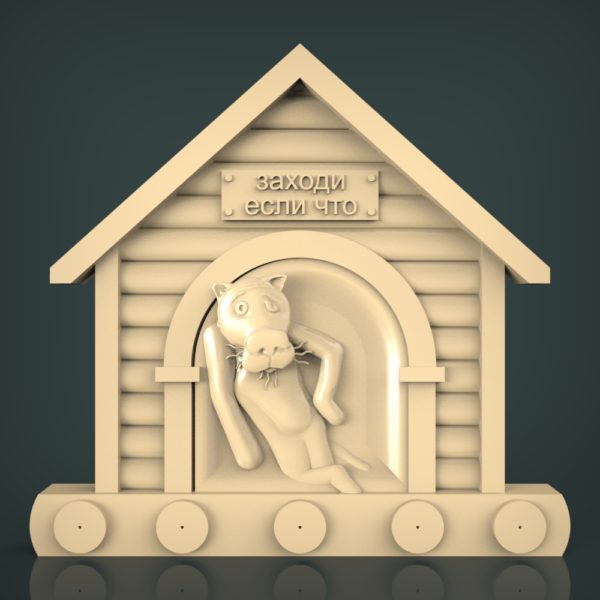 3d STL Model for CNC and 3d Printer Bas-Relief 1131