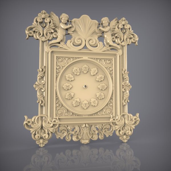 3d STL Model for CNC Clock 860