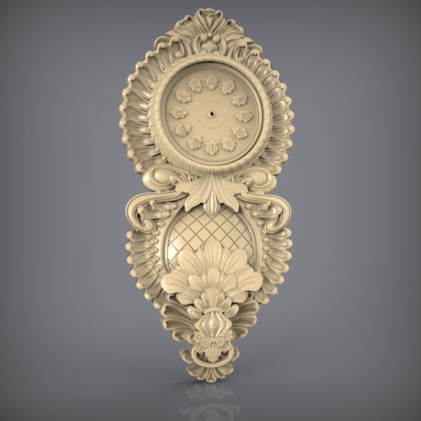 3d STL Model for CNC Clock 861