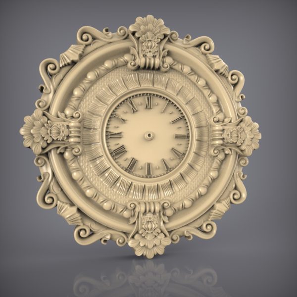 3d STL Model for CNC Clock 862