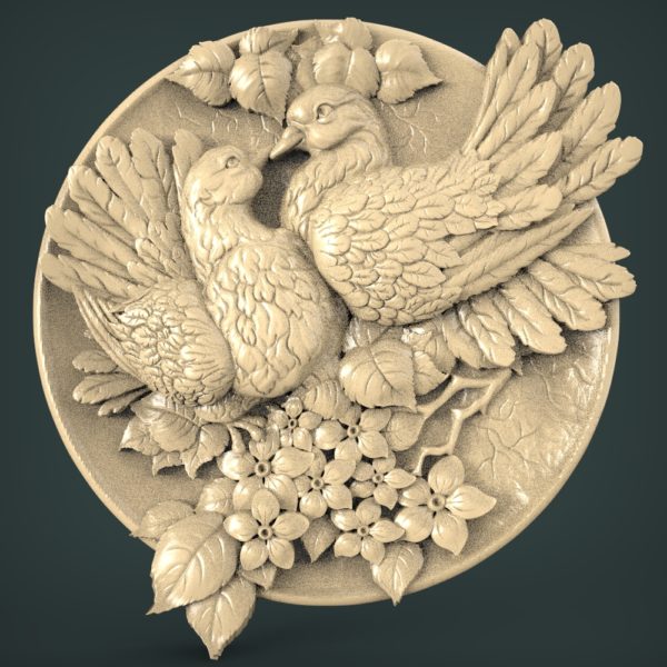 3D STL Model for CNC and 3d Printer - Bas-Relief 